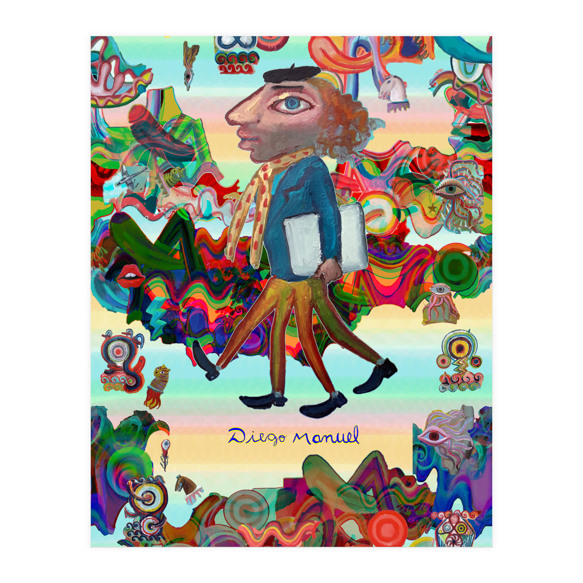 Graffitis 2021 Tapiz 92 (Print Only)