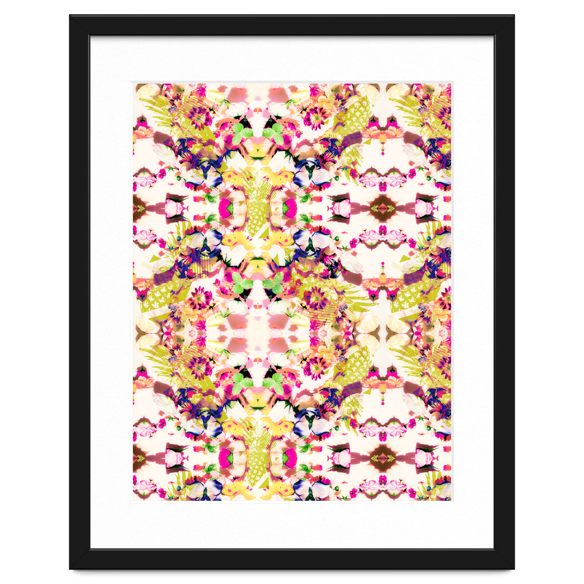 Painting mosaic - Abstract nature