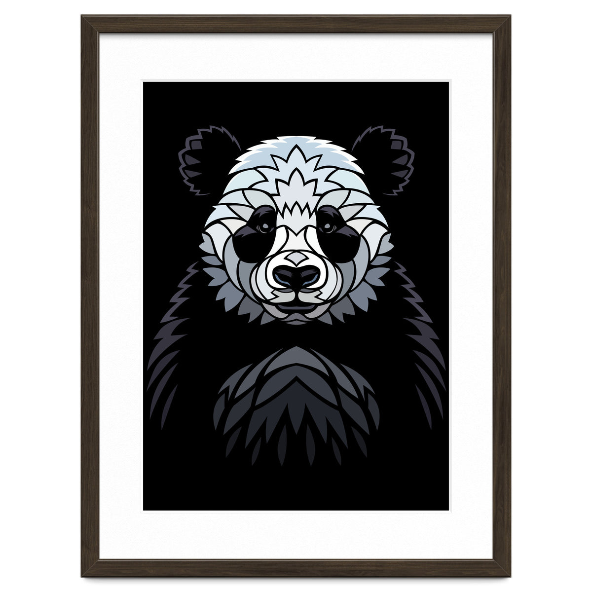 Tribal frontal Panda