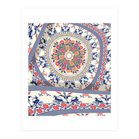 Romanian embroidery background 4 (Print Only)