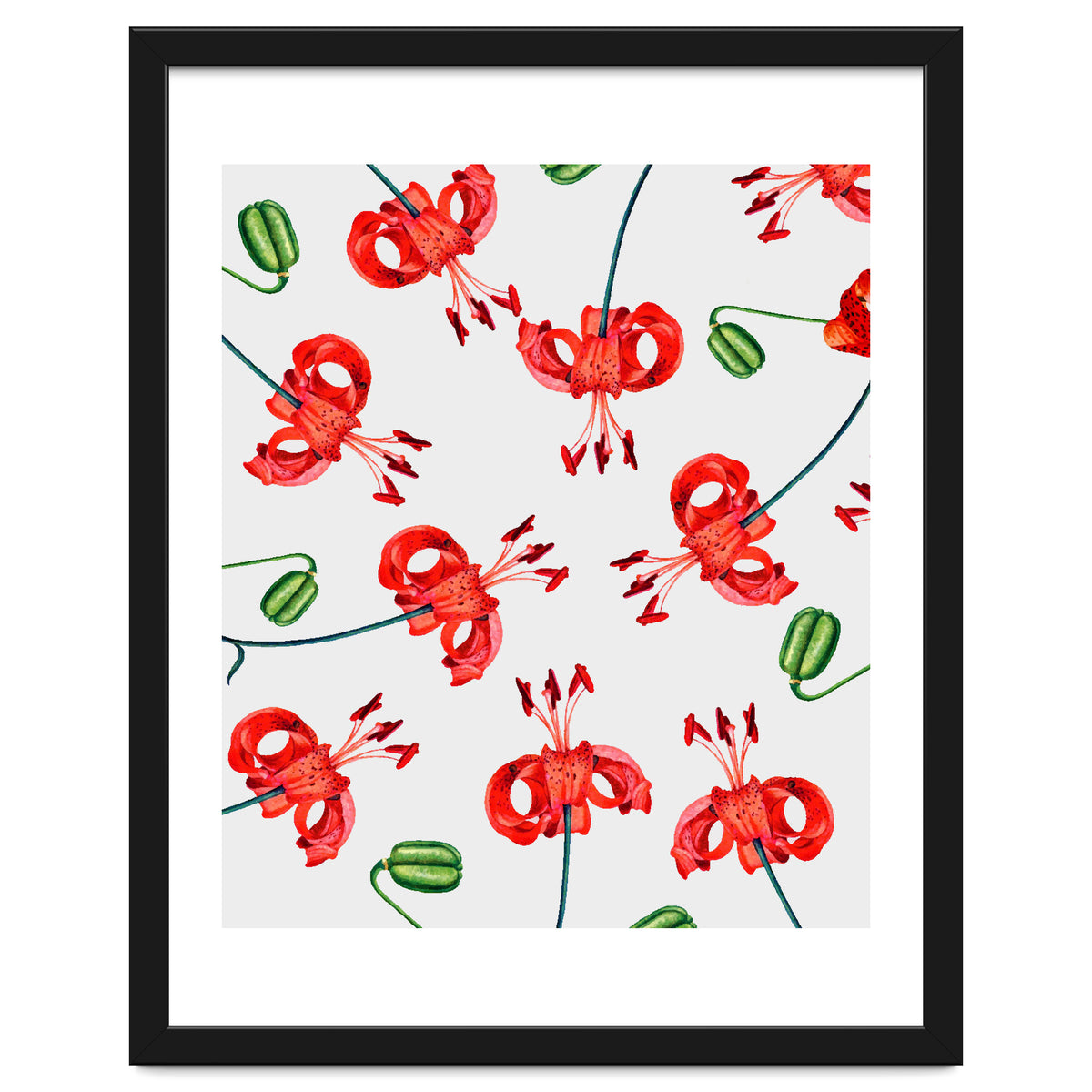 Exotic Floral Pattern