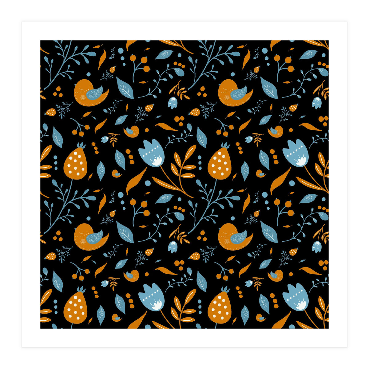 Midnight Summer Garden (Print Only)