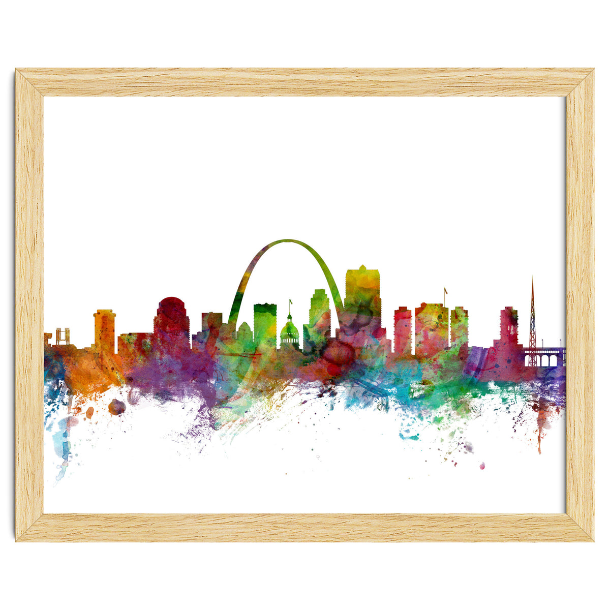 St Louis Missouri Skyline