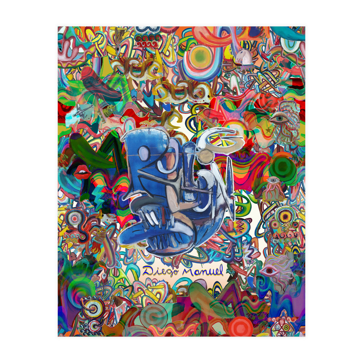 Graffitis 2021 Tapiz 17 (Print Only)