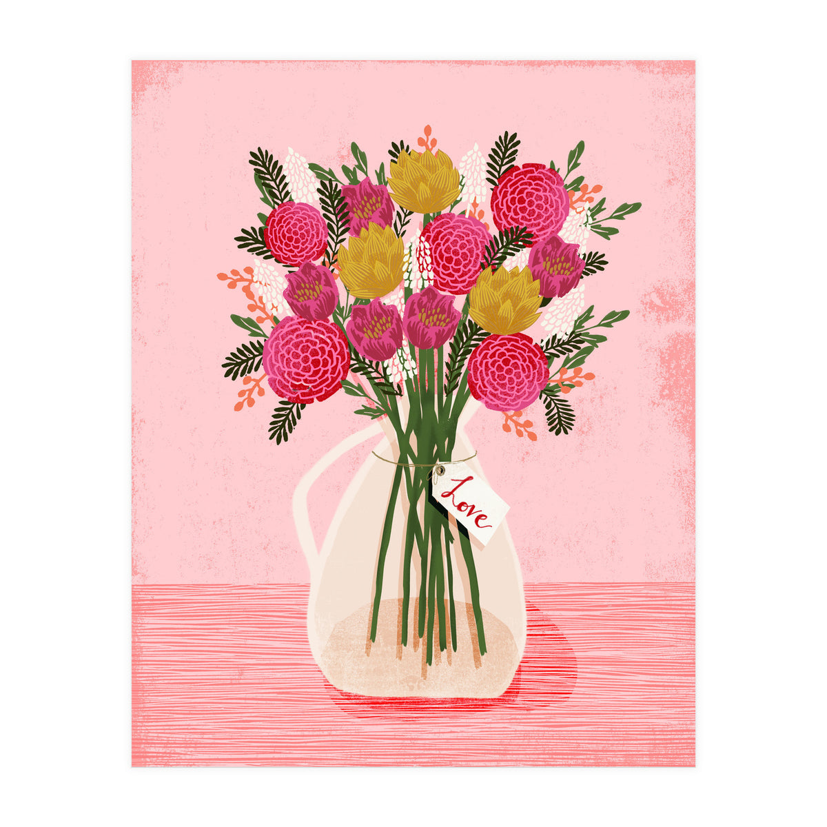 Flower Vase (Print Only)