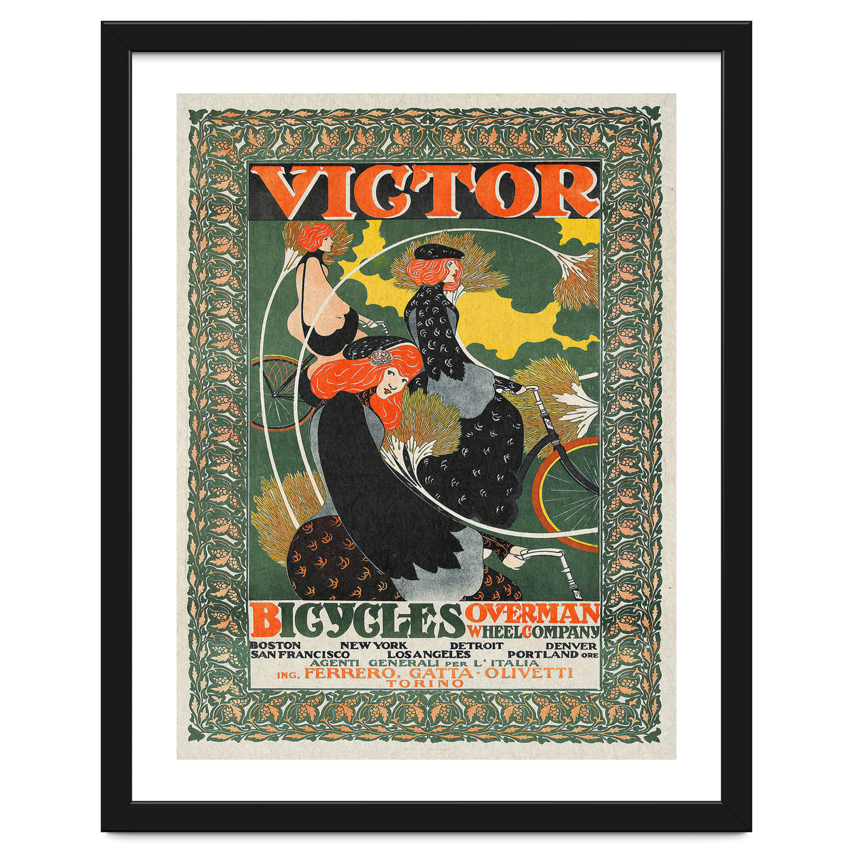 Victor Bicycles Advertisment