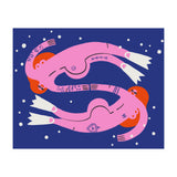 Swirling In The Deep Pisces (Print Only) thumbnail