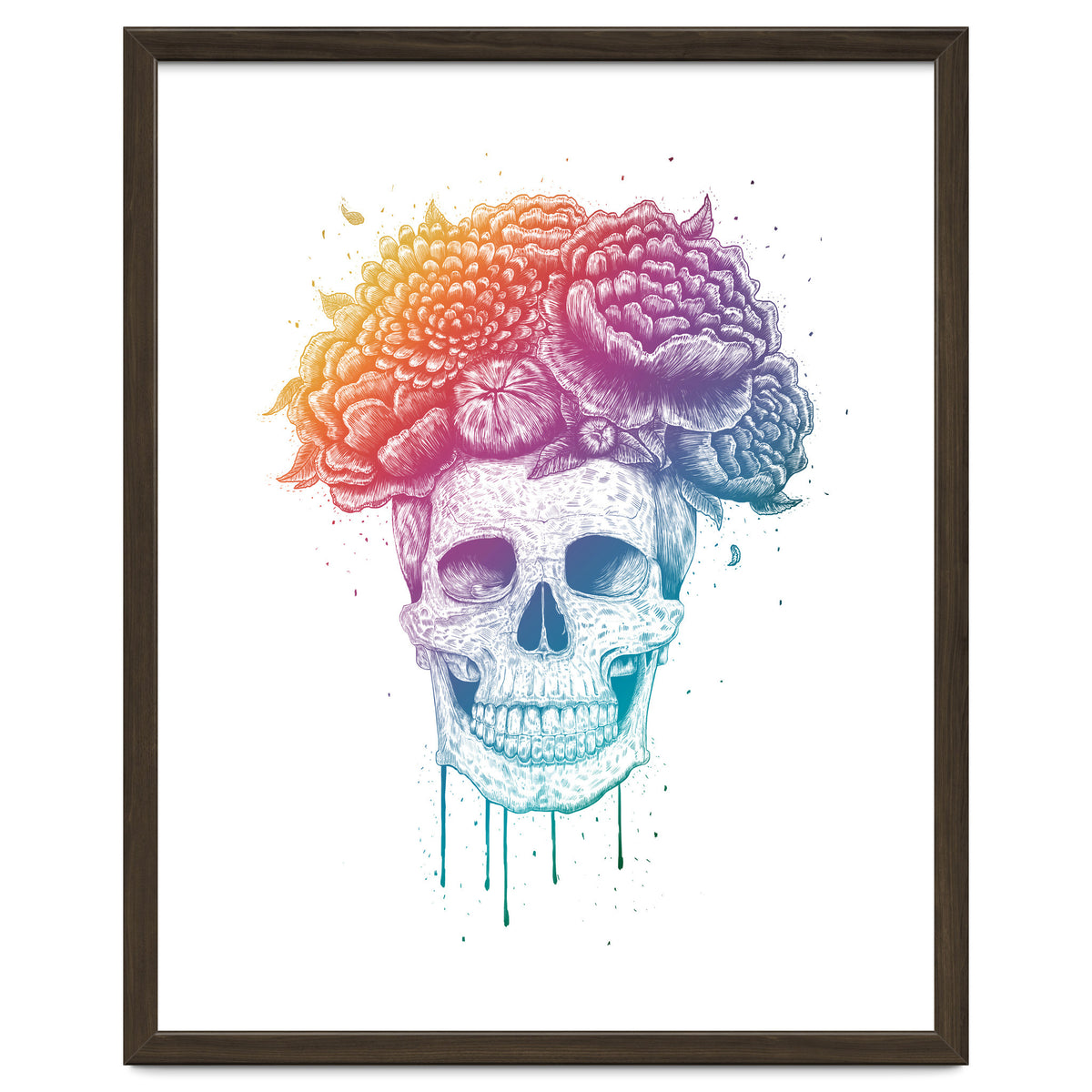 Colorful Skull