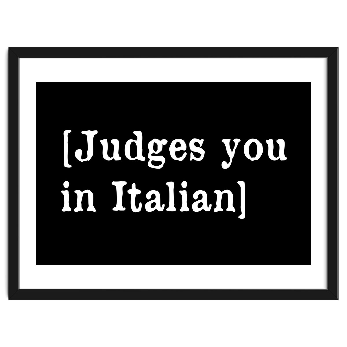Judges You In Italian