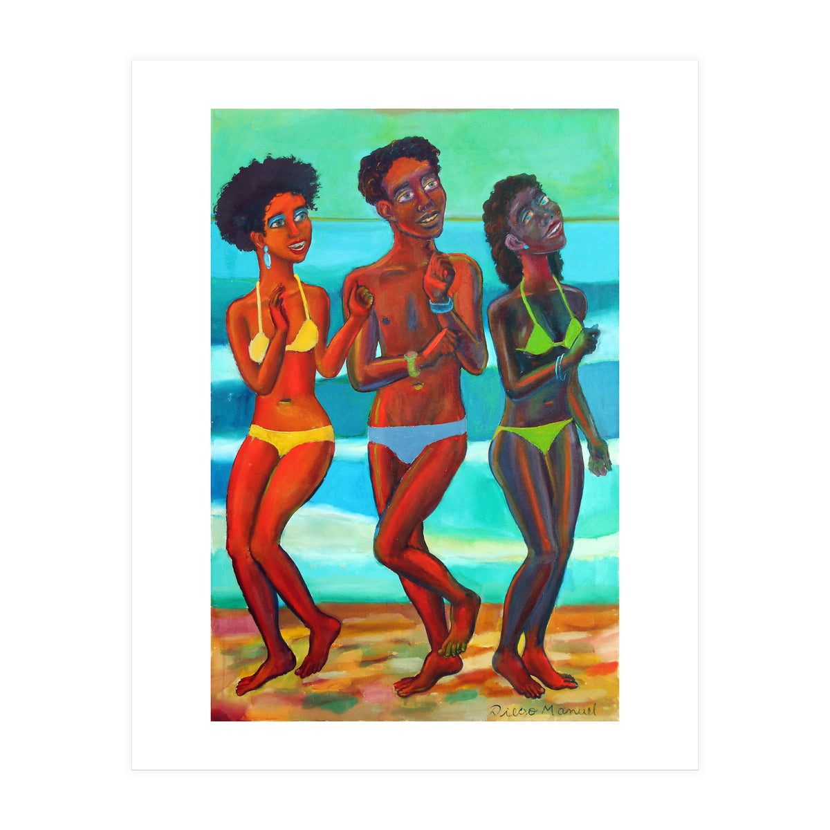 Bailando En La Playa 2020  (Print Only)