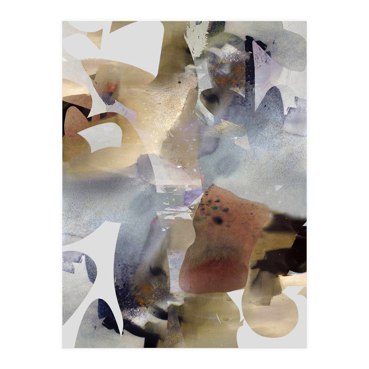 Abstract Aquarell 3 (Print Only)