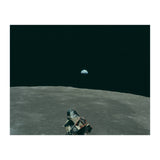 Earth, Moon And Lunar Module, As11 44 6643 (Print Only) thumbnail