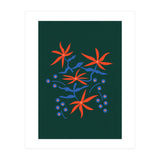 Abstract Retro Botanical Art (Print Only) thumbnail