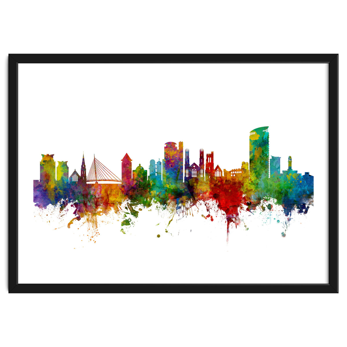 Swansea Wales Skyline