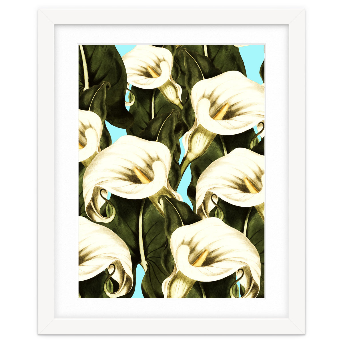 Pattern floral Ethiopian-Calla