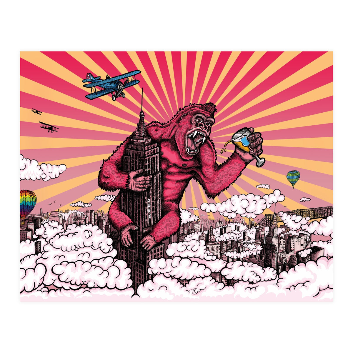 Beer Kong  (Print Only)