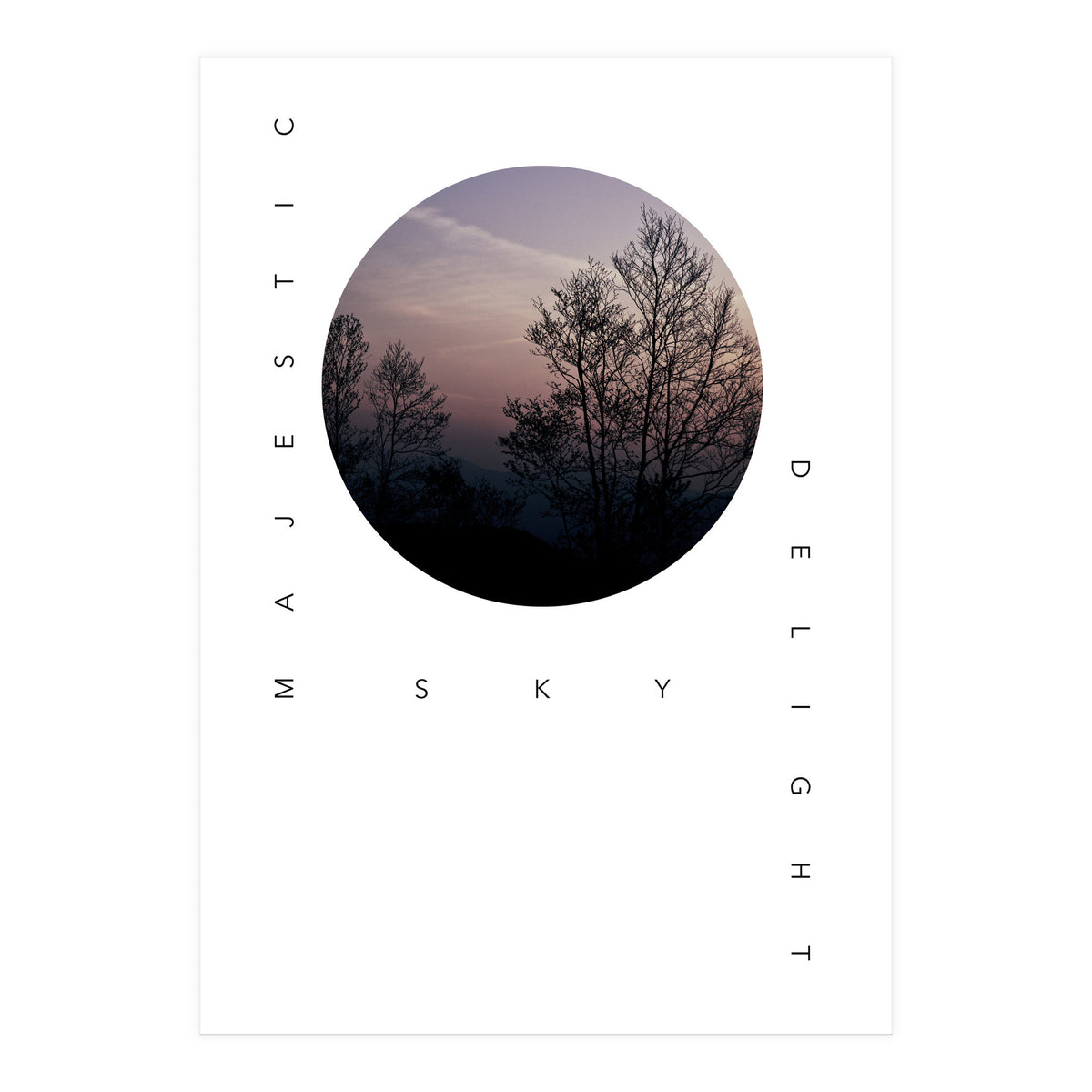 Majestic - Delight - Sky  (Print Only)