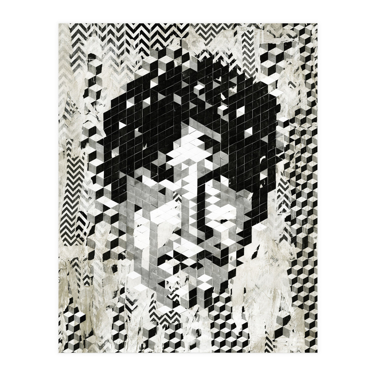 Cube Head (Print Only)