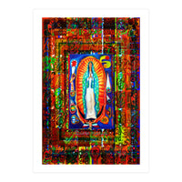 Graffiti Digital 2022 343 and Virgin of Guadalupe (Print Only)