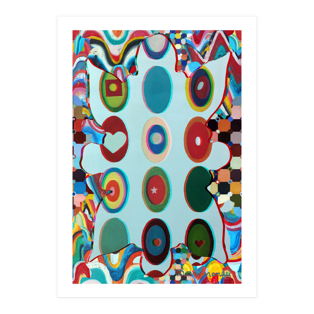 Pop Abstract 2023 Tapiz 95 (Print Only)