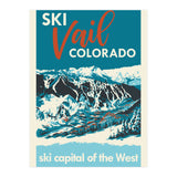 Vintage Vail ski poster (Print Only) thumbnail