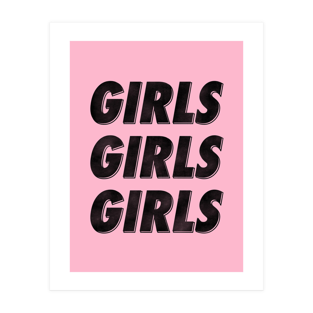 Girls Black (Print Only)