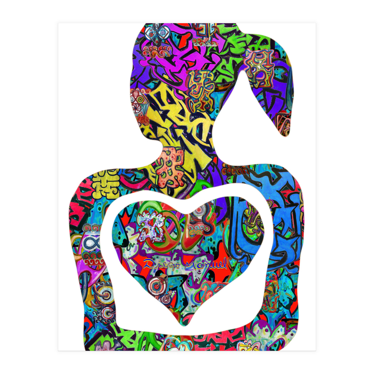 Mujer Digital 3 8 (Print Only)