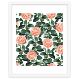 Josephine | Vintage Rose Garden Illustration | Bohemian Botanical Floral House Plants thumbnail