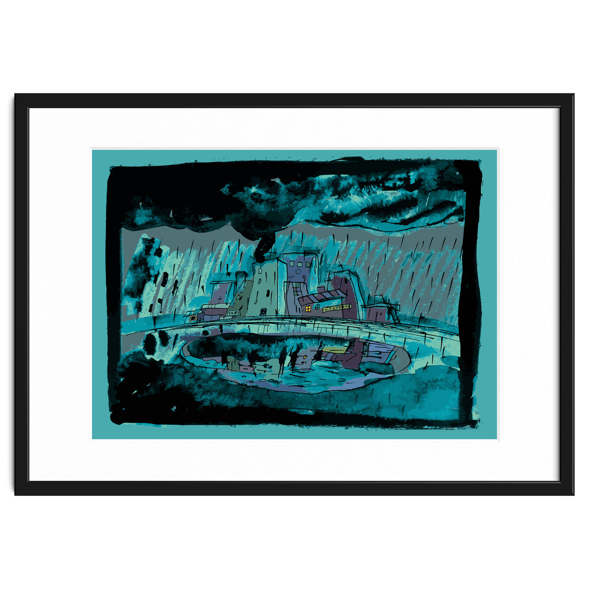 Autumn Rain in the Old City