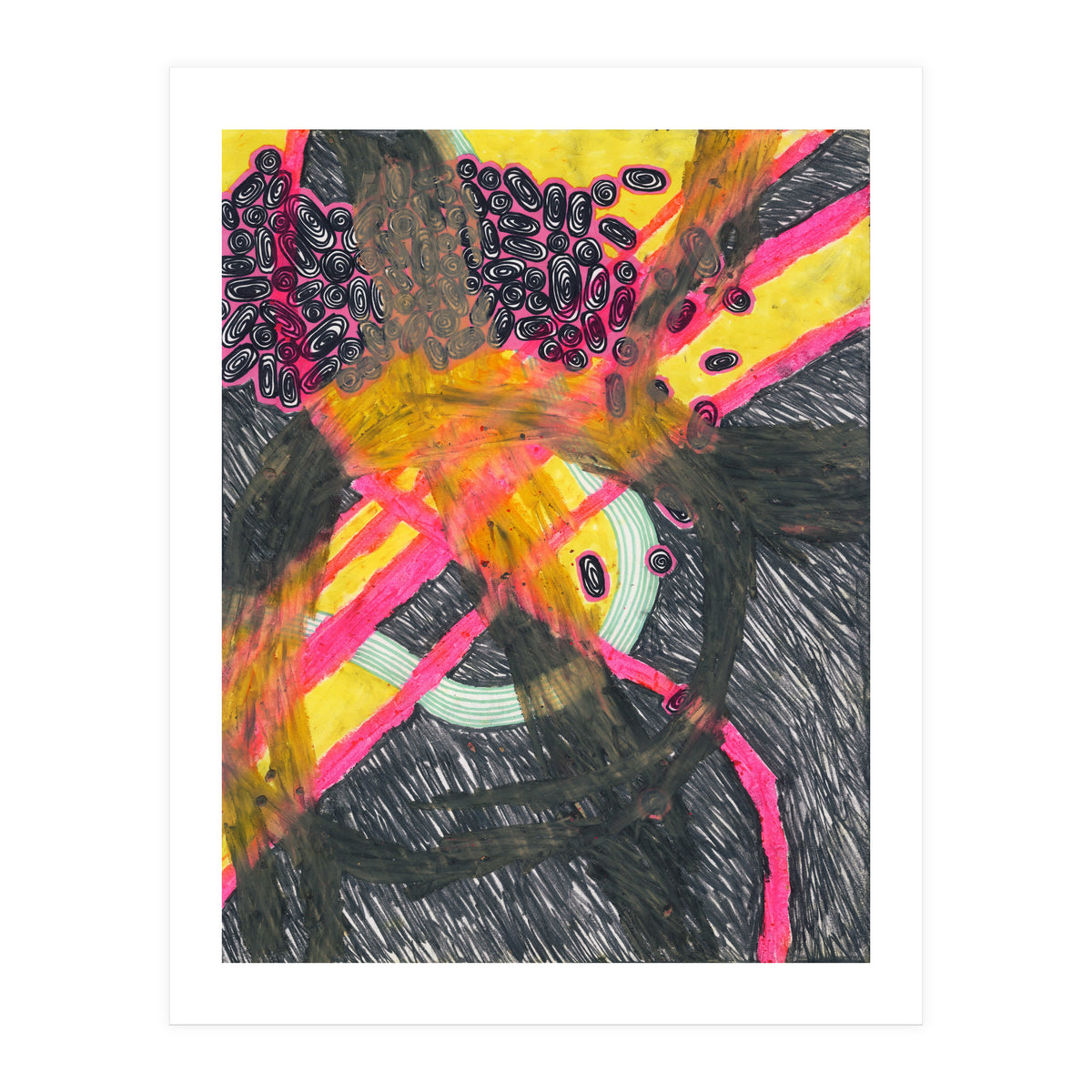 Neon Falling (Print Only)