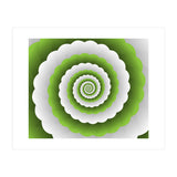 Green Modern Floral Interior Design Art (Print Only) thumbnail