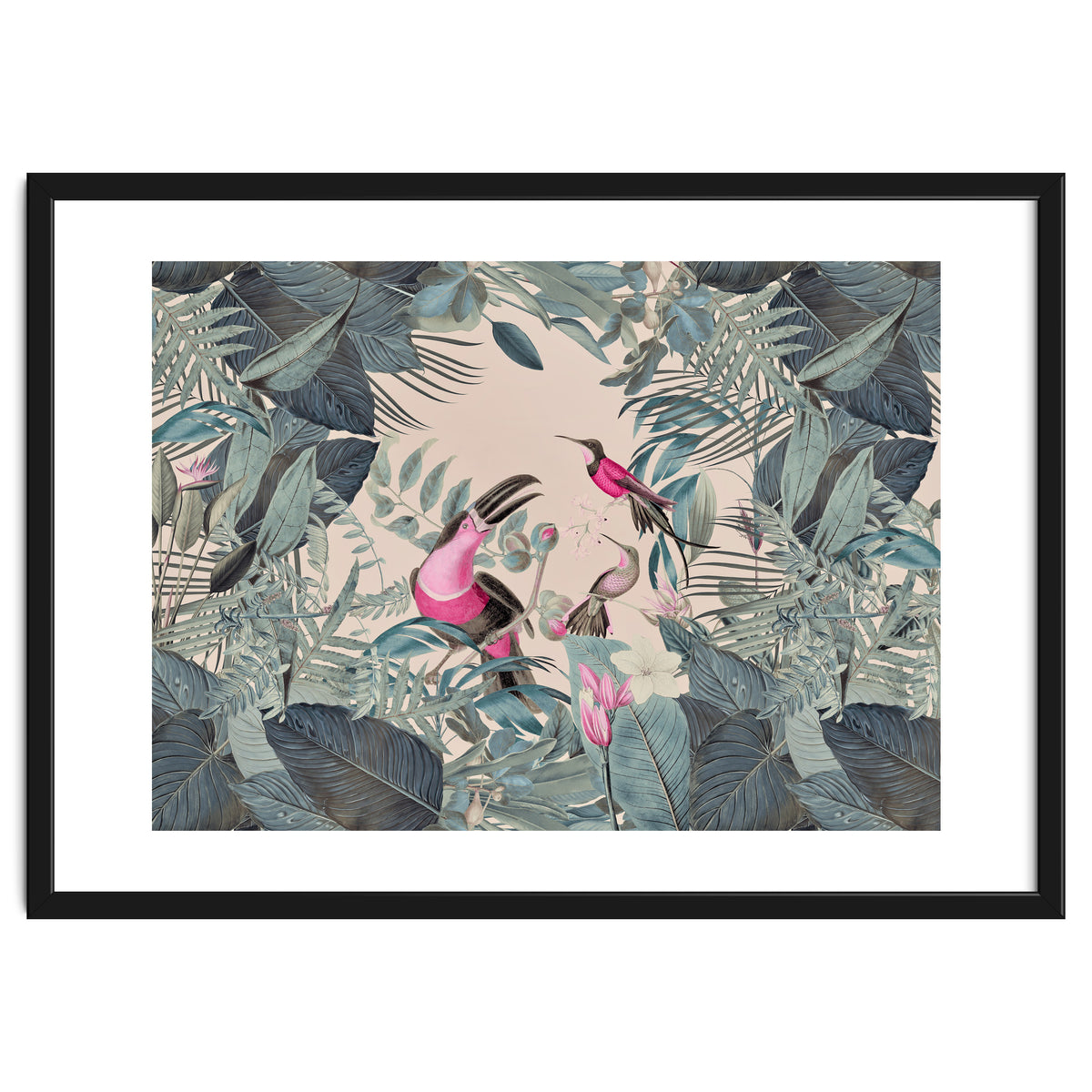 Green Jungle Toucans Color Look