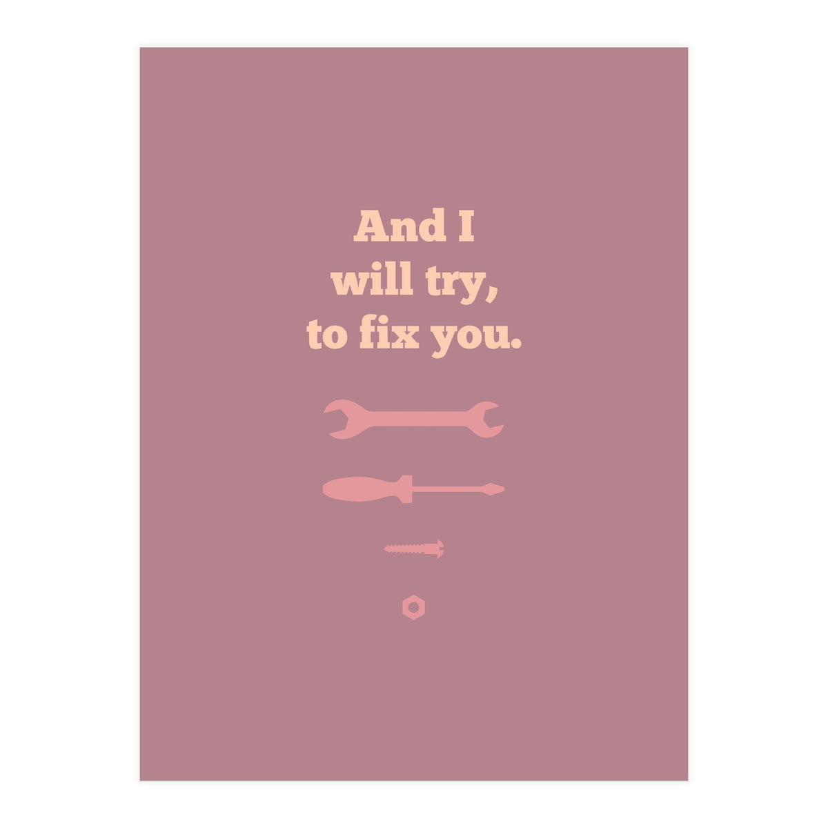 Fix You (Print Only)