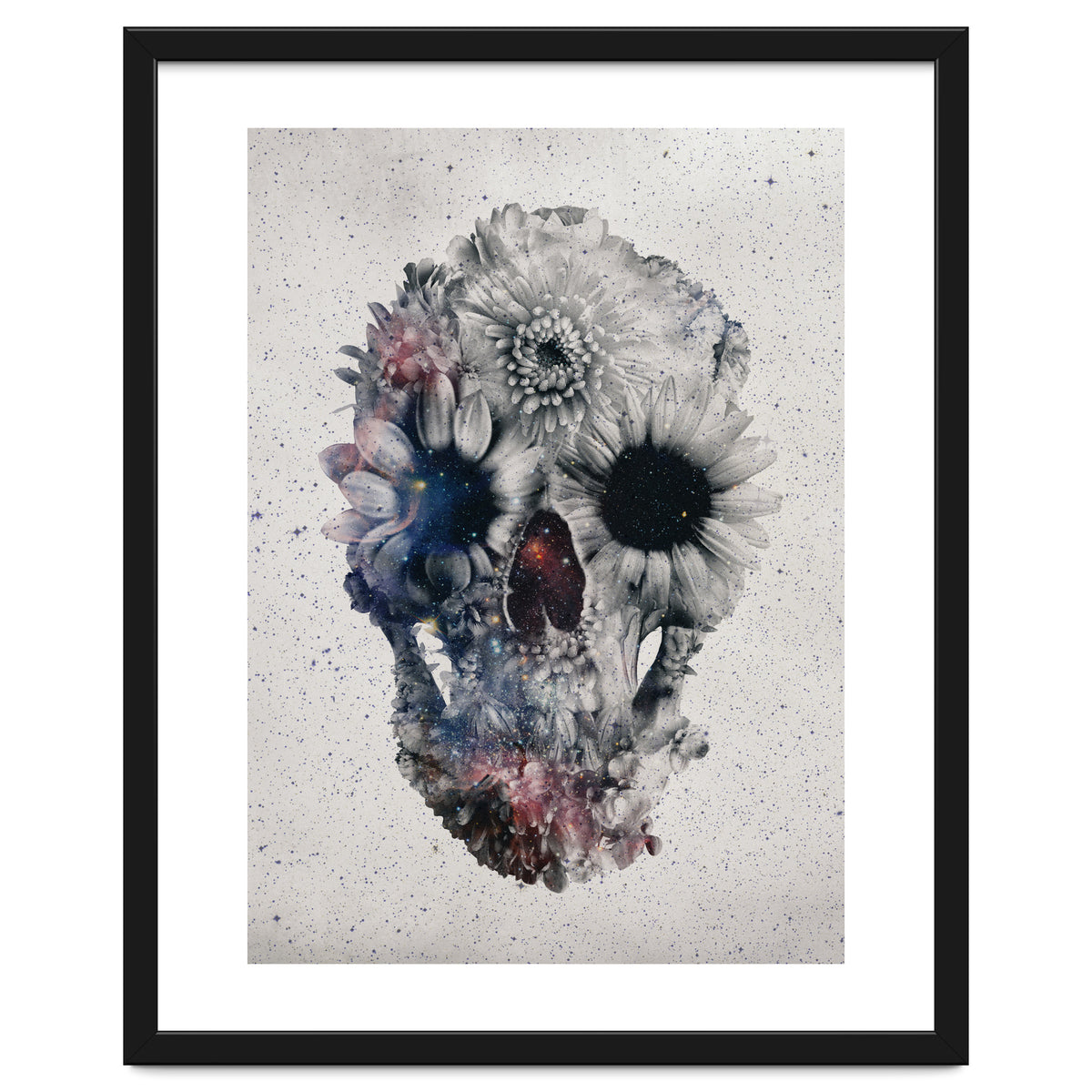 Floral Skull 2