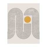 Mid-Century Modern No.22 - Woodblock Print (Print Only) thumbnail