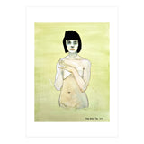Untitled #75 Nude on a yellow-green ground (Print Only) thumbnail