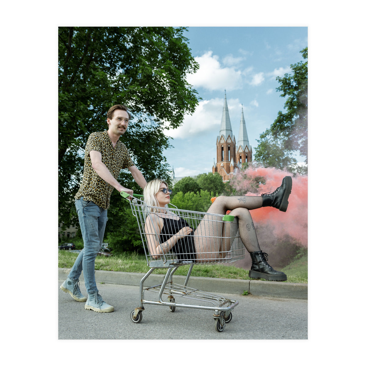 Smokin' Feet (Print Only)