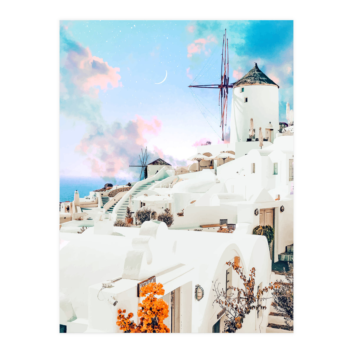 Greek Moon (Print Only)