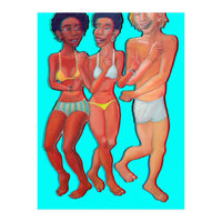 Bailando En La Playa 12 3d (Print Only)