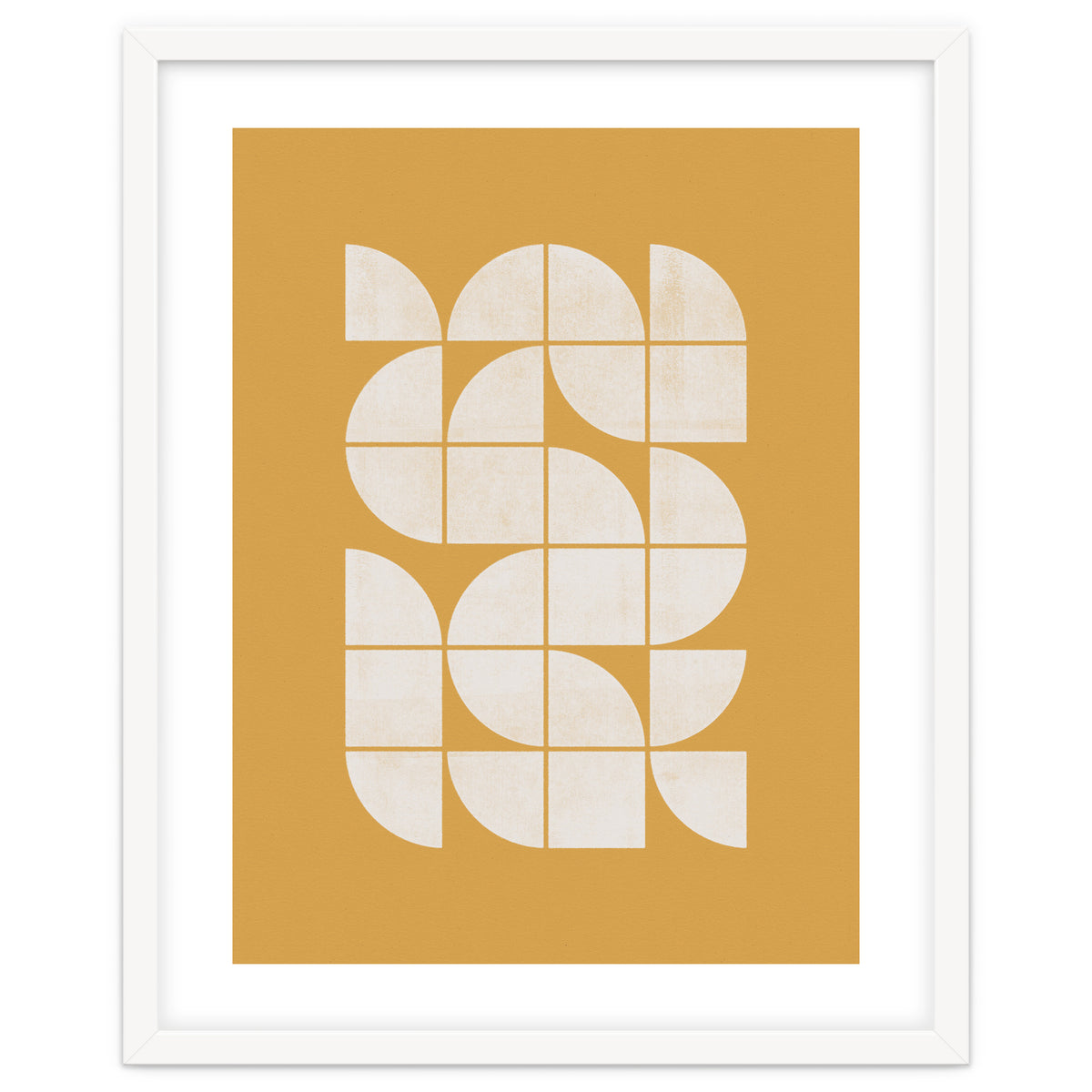 Mid-Century Modern No.26 - Woodblock Print