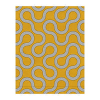 My Favorite Geometric Patterns No.31 - Mustard Yellow (Print Only)