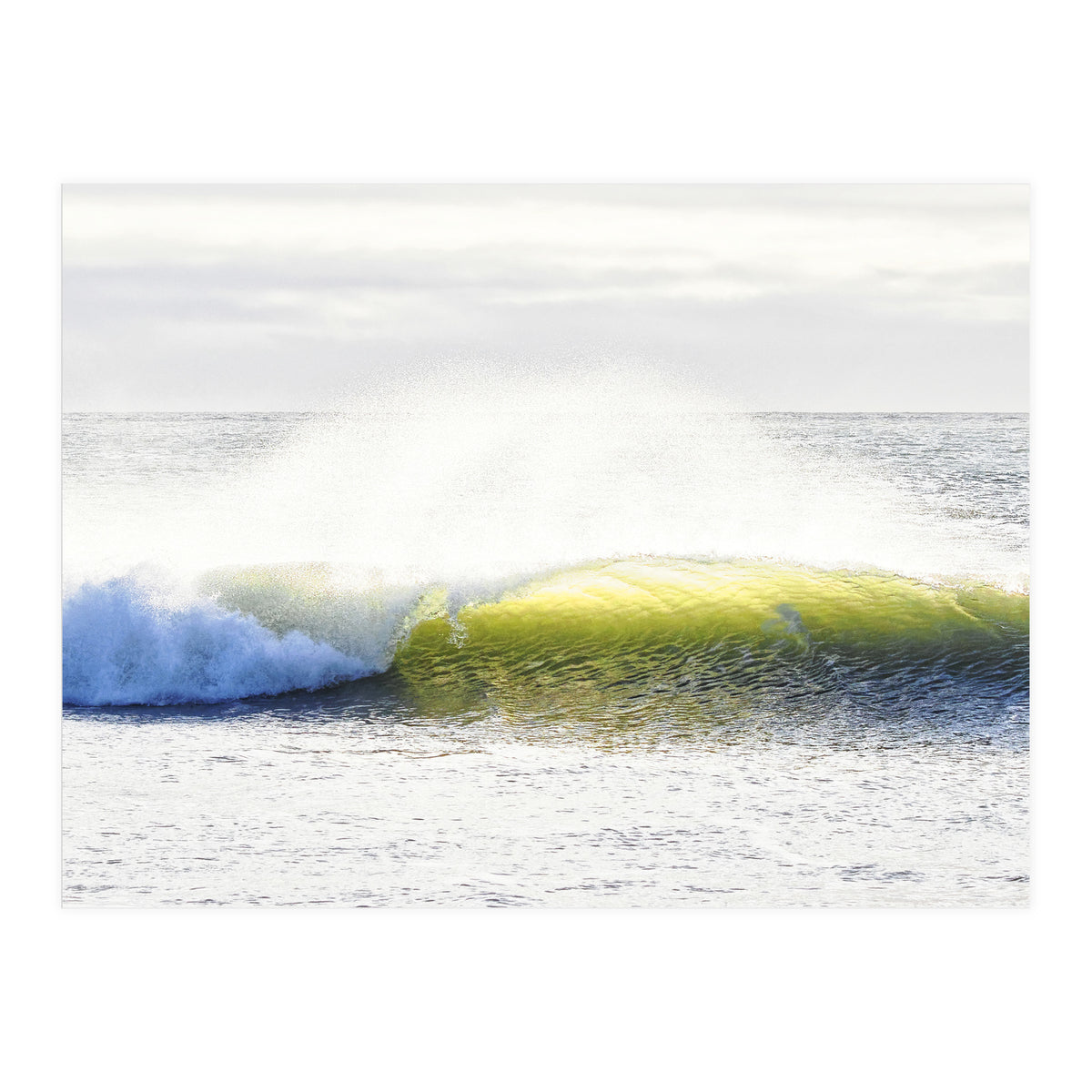 Sunlit wave (Print Only)