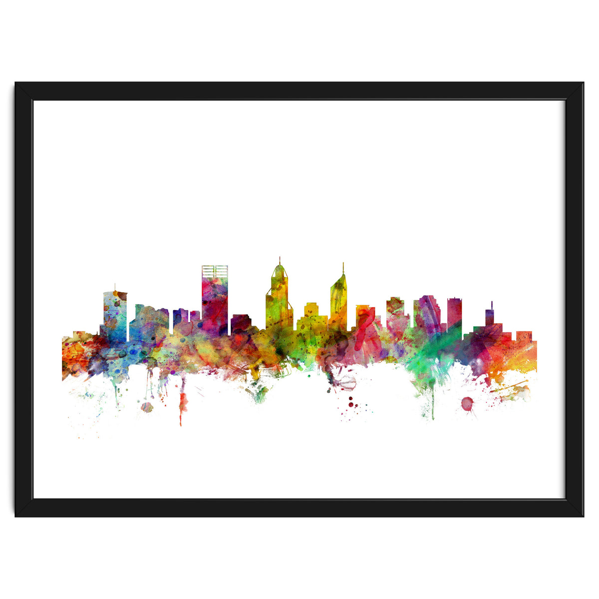 Perth Australia Skyline