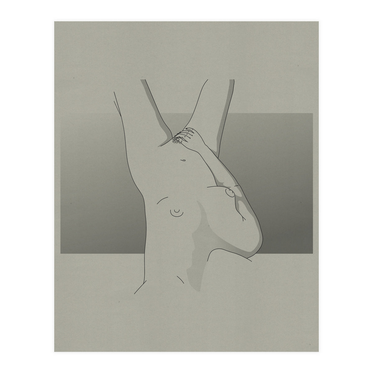 Reclined Nude II (Print Only)