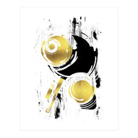 Abstract Painting No. 38 | gold  (Print Only)