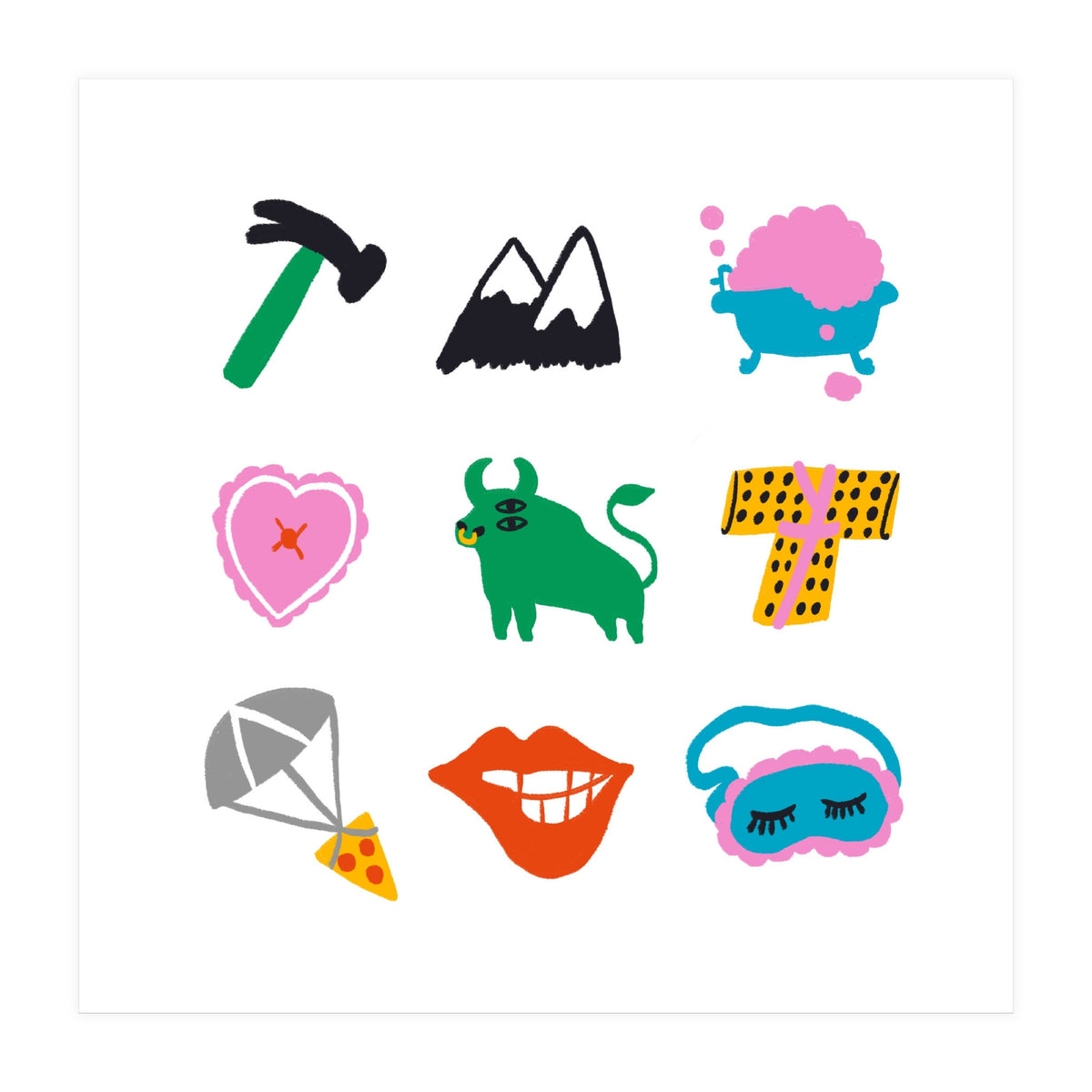 Taurus Emoji (Print Only)