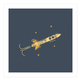 Rocket & Stars (Print Only) thumbnail