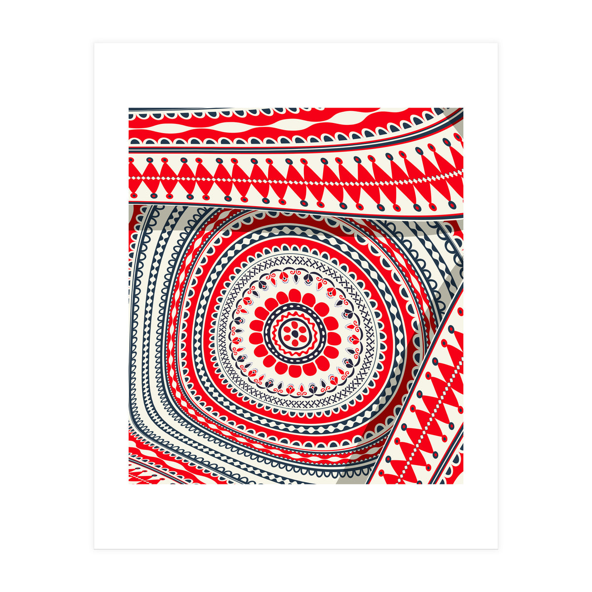 Romanian embroidery background 14 (Print Only)