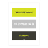 Be In Love - Rumi Quote Typography (Print Only) thumbnail