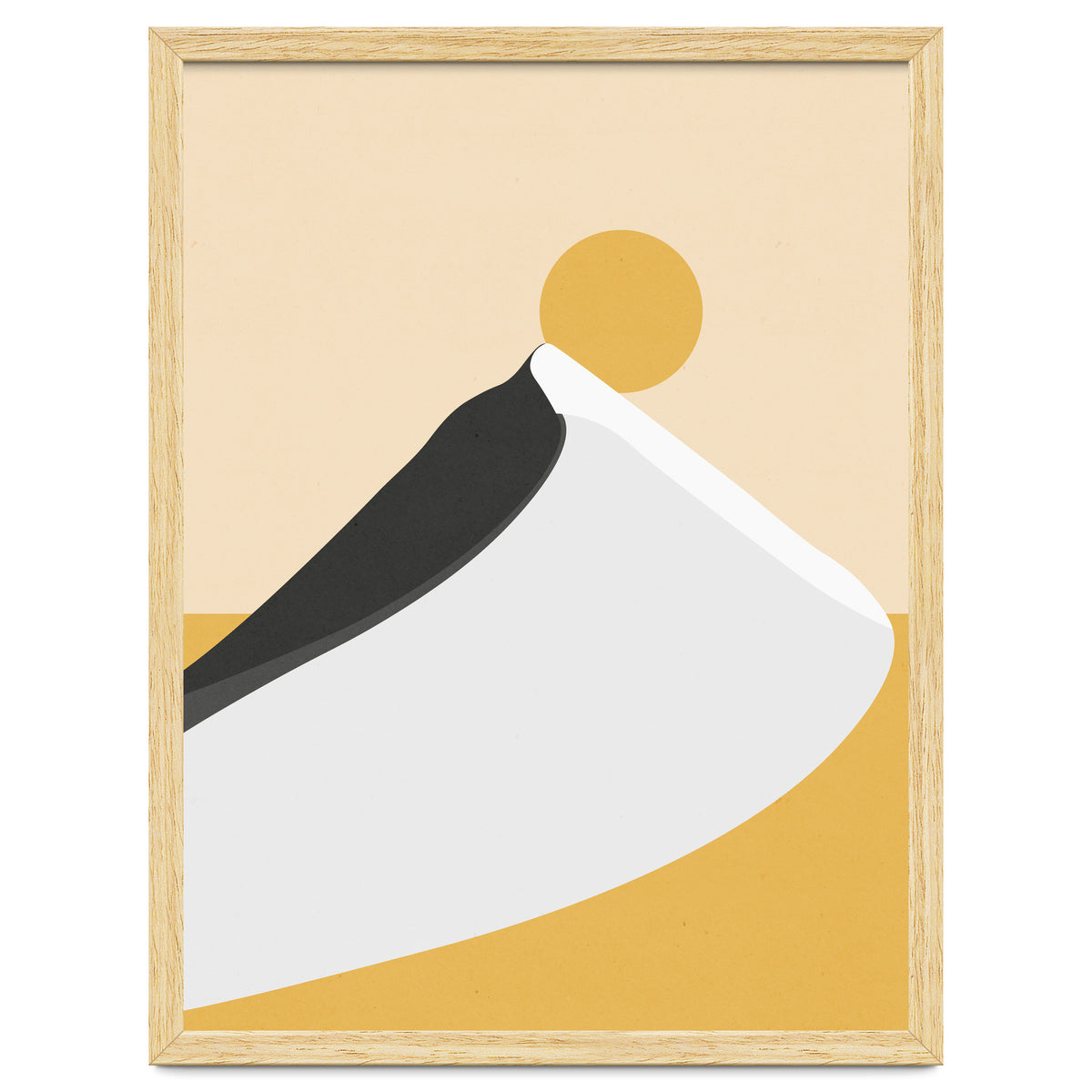 Abstract Dune - Golden Desert